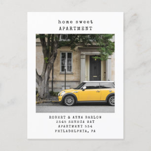 Postal De Anuncios Hogar Dulce Apartamento Nueva Dirección Foto Mudan