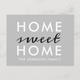 Postal De Anuncios Hogar dulce hogar Nos hemos mudado Nueva posta