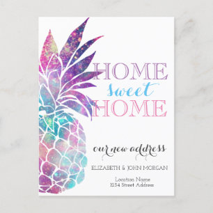 Postal De Anuncios Hogar Dulce Hogar, Piña, Nueva Dirección