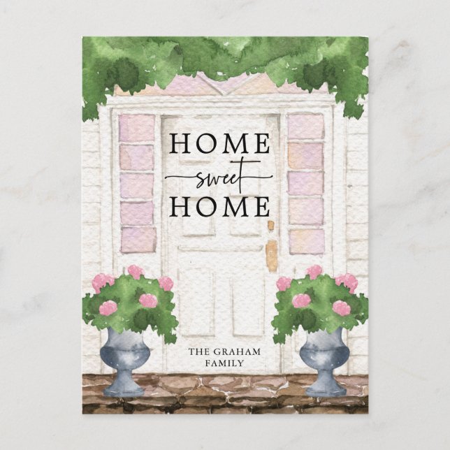 Postal De Anuncios Hogar dulce mudándose (Anverso)