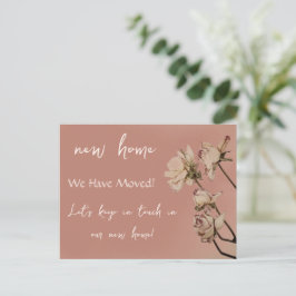 Postal De Anuncios Hogar Nuevo Moderno Nos Hemos Mudado
