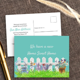 Postal De Anuncios Hogar Sweet Home White Picket Fence New Address