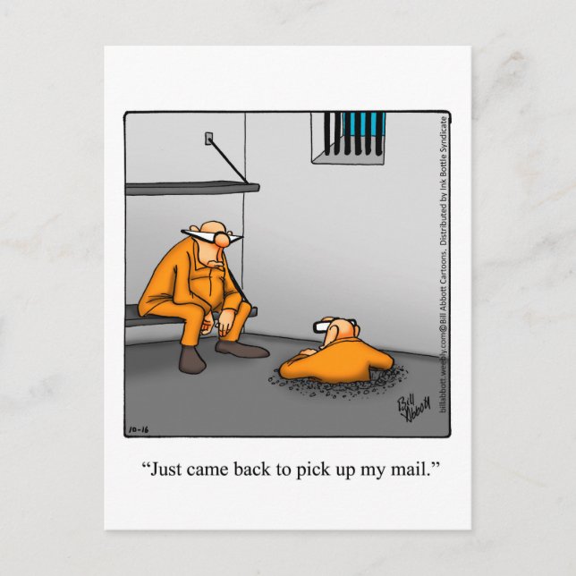 Postal De Anuncios Hola Y Hola Humor Postcard (Anverso)