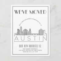 Horizonte de Austin Moderno Deco | Cambio de direc