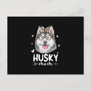 Postal De Anuncios Husky Mom Regalo de los amantes del perro Rega