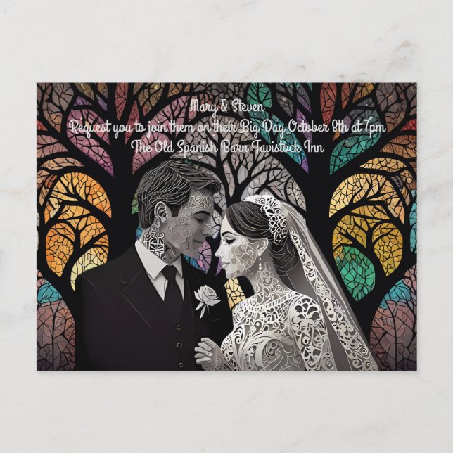 Postal De Anuncios Ideas y regalos de boda (Anverso)