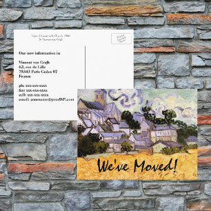 Postal De Anuncios Iglesia de Van Gogh en Auvers, Cambio de Dirección