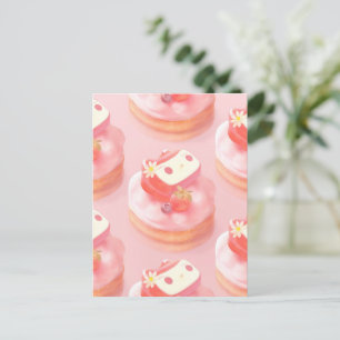 Postal De Anuncios Ilustracion Strawberry Tart