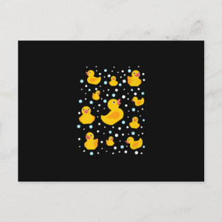 Postal De Anuncios Impresión de duelo de goma