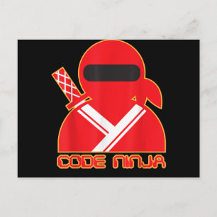 Postal De Anuncios Ingeniero de codificación informática Code Ninja d