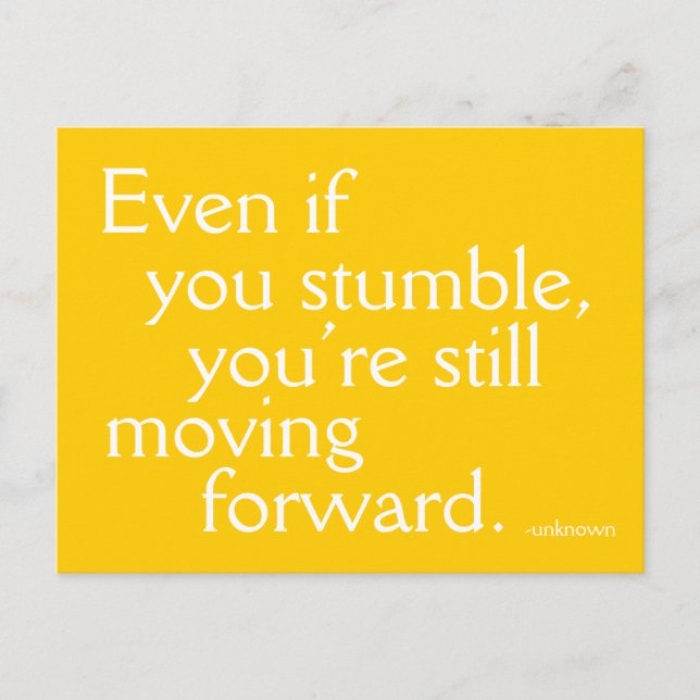 Postal De Anuncios Inspire Success - Postcard motivacional (Anverso)