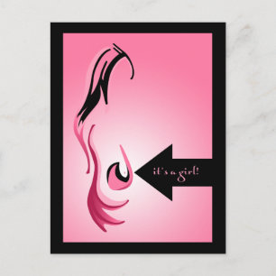 Postal De Anuncios it's a girl! : mujer marcada