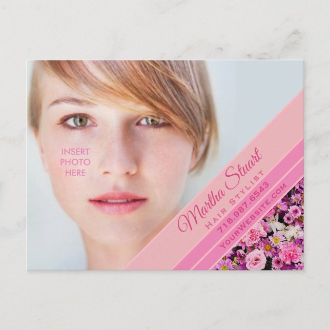 Postal De Anuncios Jardín francés - (Anverso)