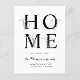 Postal De Anuncios Jardinería moderna nueva casa nos hemos mudado anu