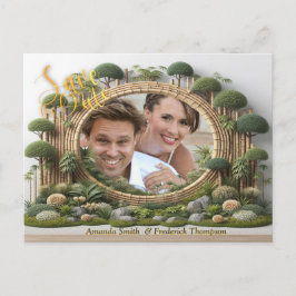 Postal De Anuncios Jardines y edificios ecológicos en armonía
