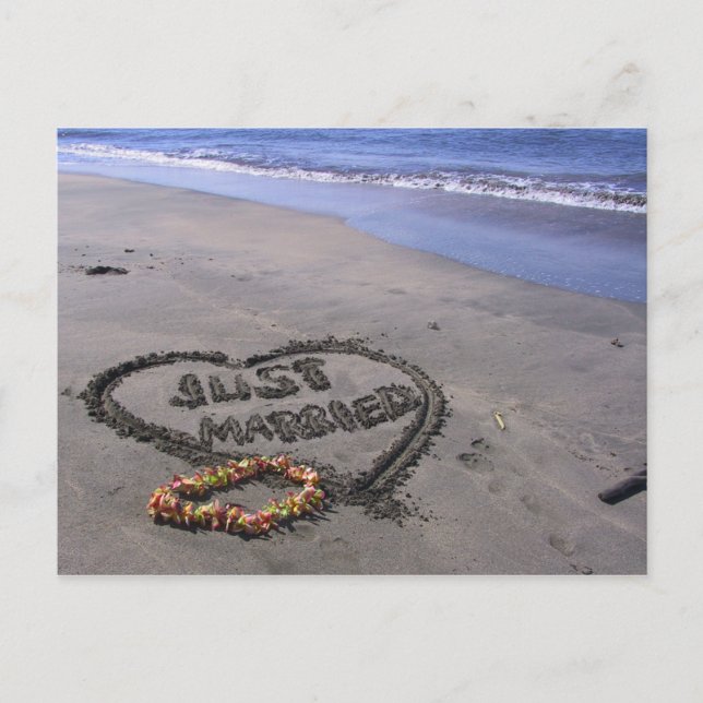 Postal De Anuncios Justo casado (Anverso)