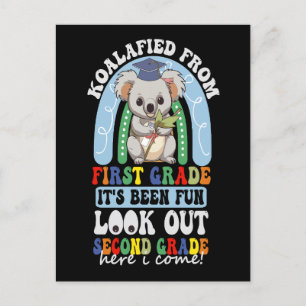 Postal De Anuncios Koalificado desde 1er grado, cuidado 2do grado