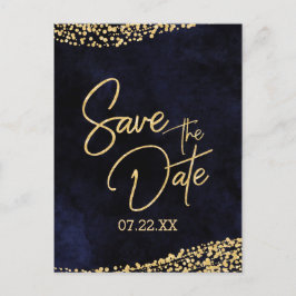 Postal De Anuncios La acuarela azul de la marina y la boda de oro sal