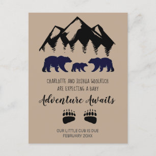 Postal De Anuncios La aventura espera a los osos en el embarazo 