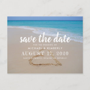 Postal De Anuncios La boda de arena en la playa salva la fecha