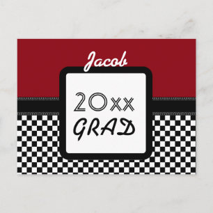 Postal De Anuncios La clase de CUALQUIER negro del marrón del AÑO