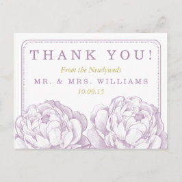 Postal De Anuncios La colección de boda floral de peonía bonita