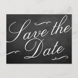 Postal De Anuncios La colección de bodas de pizarra elegante