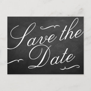 Postal De Anuncios La colección de bodas de pizarra elegante