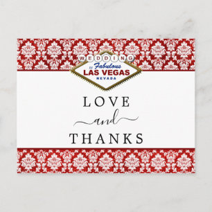 Postal De Anuncios La Colección de Bodas The Glitter Damask Las Vegas