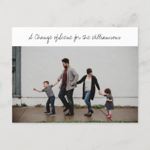 Postal De Anuncios La familia de guiones caprichosos, fotografía de u