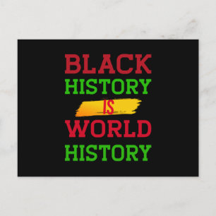 Postal De Anuncios La Historia Negra Es Historia Mundial (2)