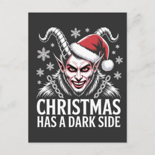 Postal De Anuncios La Navidad tiene un lado oscuro