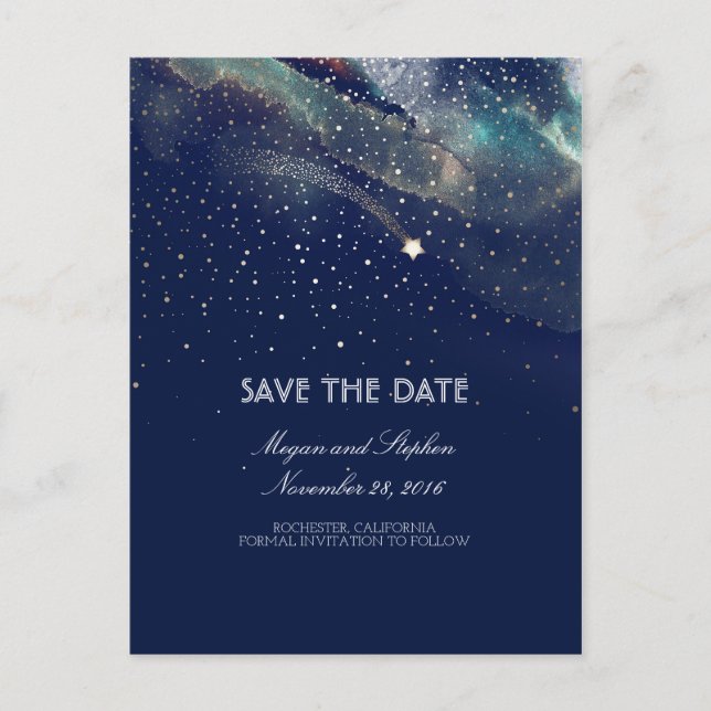 Postal De Anuncios La noche de la estrella de los disparos de la mari (Anverso)