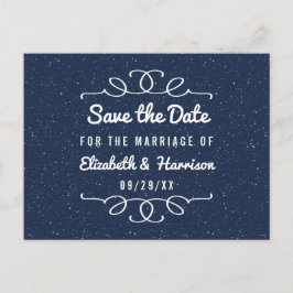 Postal De Anuncios La Noche Starry Ahorra La Fecha