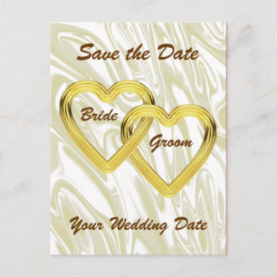 Postal De Anuncios La novia y el crecimiento del corazón del oro