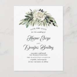 Postal De Anuncios La vegetación y la cosecha blanca ahorran la fecha