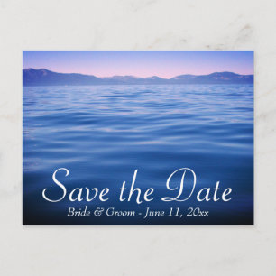 Postal De Anuncios Lake Tahoe Save the Date