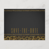 Leopardo Brillante Lentejuelas Glam Chic Salva la 