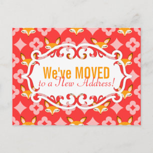 Postal De Anuncios Lil Foxie - el personalizado lindo de los zorros