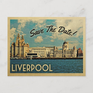 Postal De Anuncios Liverpool Save The Date UK England