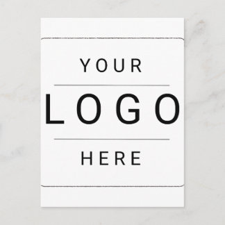 Postal De Anuncios Logotipo personalizado