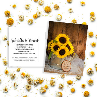 Postal De Anuncios Los girasoles y el agua pueden casar para salvar l