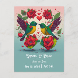 Postal De Anuncios Los Hummingbirds Salven La Fecha