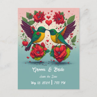 Postal De Anuncios Los Hummingbirds Salven La Fecha