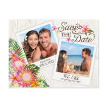 Luau Hawaiian Rustic Beach salva la fecha