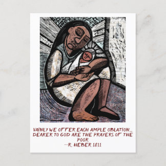 Postal De Anuncios Madonna de los pobres
