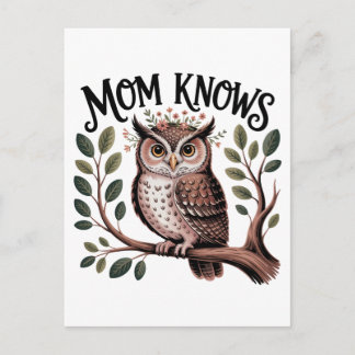 Postal De Anuncios Mamá sabe
