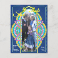 Mandalas en azul holandés mixto