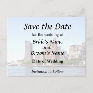 Postal De Anuncios Manhattan NY - Manhattan Skyline en un día despeja