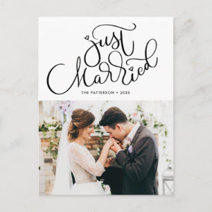 Postal De Anuncios Mano encantadora, Boda de fotografía recién casada